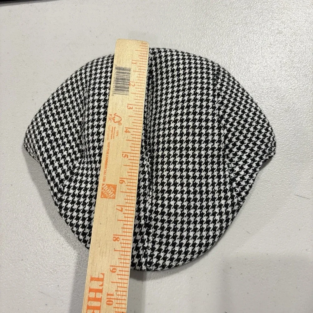 Cabbie Newsboy Flat Cap Unisex 58 Houndstooth Golf Beret Classic Peaky Blinders